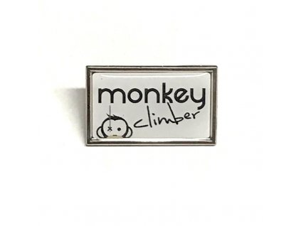 Monkey Climber odznak Pin Badge