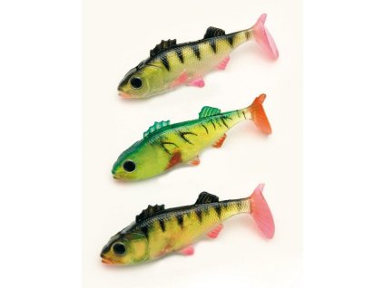 Behr gumová rybka Okoun (1 x 6, 8 a 10 cm) 3 ks (7556199)