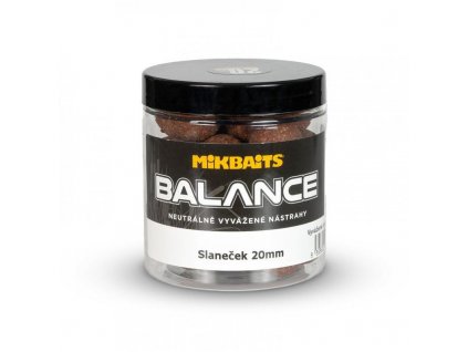 Mikbaits neutrálne vyvážené boilies Balance ManiaQ Slaneček 250 ml