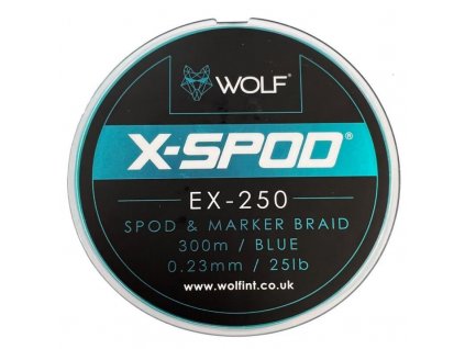 Wolf šňůra na krmení raketou X-Spod EX250 Spod & Marker Braid (WXS001)