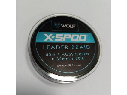Wolf šoková šňůra X-Spod Leader Braid (WXS002)