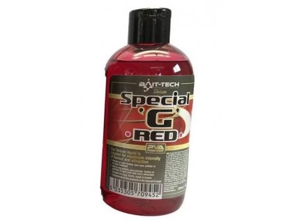 Bait-Tech tekutý posilňovač Deluxe Special G Red 250 ml (BT-DELGR)