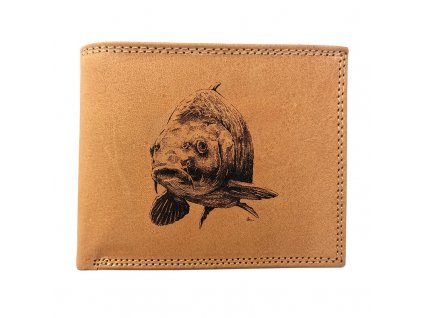 Mercucio kožená peňaženka svetlo hnedá kapor (2911911K1)