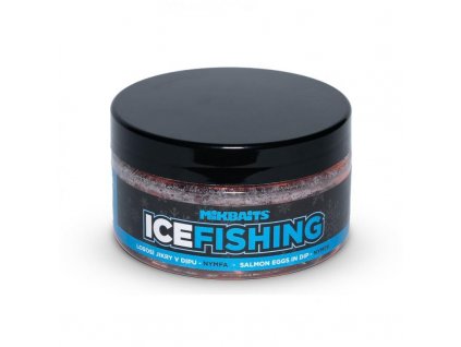 Mikbaits Icefishing Range lososí jikry v dipu 100 ml