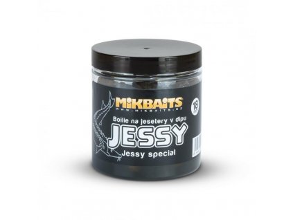 Mikbaits Jessy boilie na jesetery v dipu 250 ml Jessy Special ø 18 mm (MP0008)