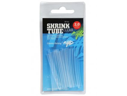 Giants Fishing smršťovací hadička Shrink Tube Clear 20 ks