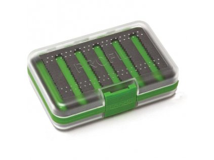 Leeda muškařská krabička Profile Fly Box Green Standard (J0543)