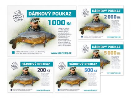 Sportcarp darčekový poukaz v hodnote € 200,-