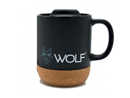 Wolf termohrnek Mug Black Edition (WFOD008)