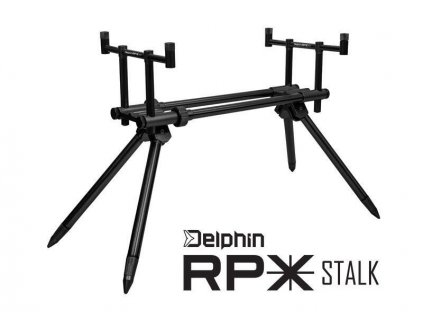 Delphin stojan na 2 pruty rodpod PRX Stalk Black (101001623)