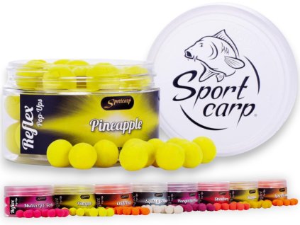 sportcarp plovouci boilies reflex 150 ml pineapple (1)