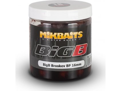 Mikbaits Big boilie v dipu BigB Broskev & Black pepper 250 ml