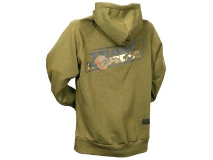 Korda mikina s kapucí Team Korda Hoodie