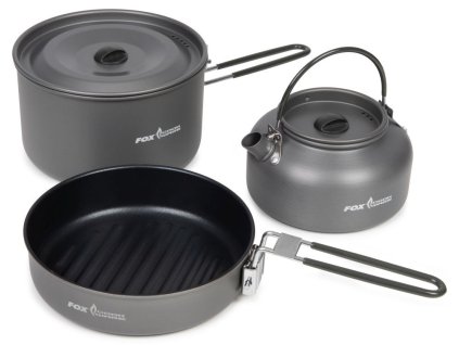 fox sada nadobi cookware 3 piece cook set