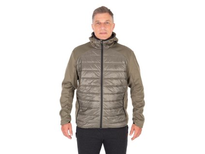 fox bunda collection hybrid jacket green black