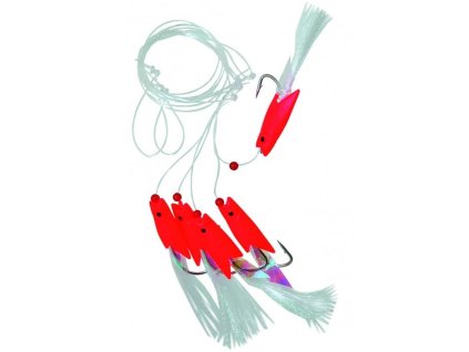 ice fish navazec rybky red 3 0 140 cm 0 50 mm 5 ks