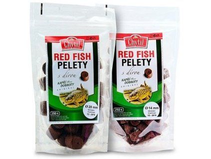 chytil pelety red fish s dirou 250 g