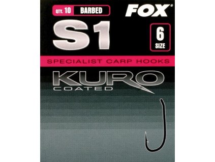 Fox háčiky Kuro S1 Hook 10 ks
