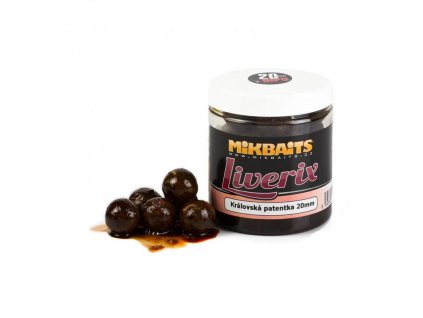 Mikbaits boilie v dipu Liverix 250 ml