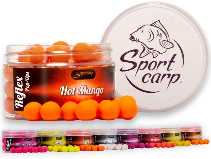 sportcarp plovouci boilies reflex 150 ml 15 mm