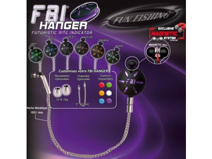 Fun Fishing indikátor FBI Hanger purpurový (610306)