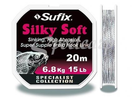 Sufix náväzcová šnúra Silky Soft 15 lb 6,8 kg 20 m