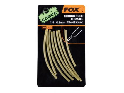 Fox smršťovací hadičky Edges Shrink Tube Khaki S 1,8 - 0,7 mm (CAC475)