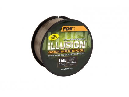 Fox fluorocarbonový vlasec Illusion Mainline Trans Khaki