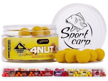 sportcarp plovouci boilies identic 150 ml 15 mm banana bomb (2)