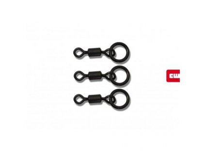 Carp Whisperer stavce s krúžkom Ring Swivel 10 ks veľ. 11 (RS11)