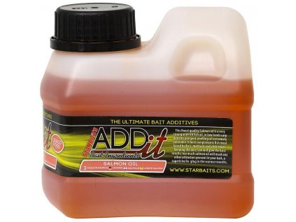 Starbaits lososový olej AddIT Salmon Oil 500 ml (03800)