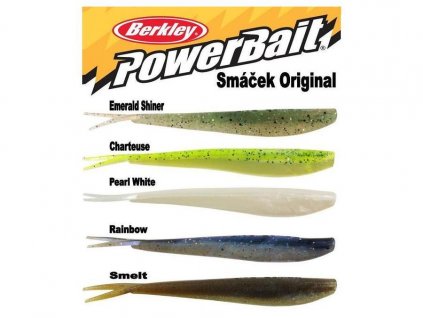 Berkley smáček Original Powerbait 10 cm SMLT (1307424)