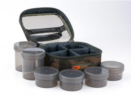 Fox pouzdro na nástrahy Camolite Glug 6 Pot Case (CLU311)