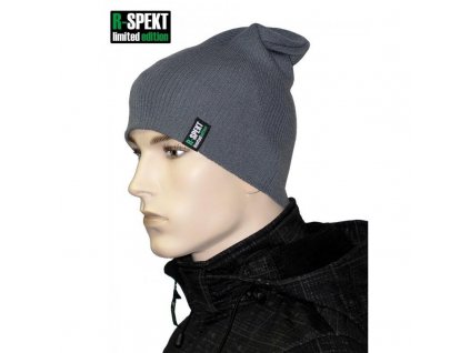 R-Spekt kulich Slouch Beanie Style šedý (76002)