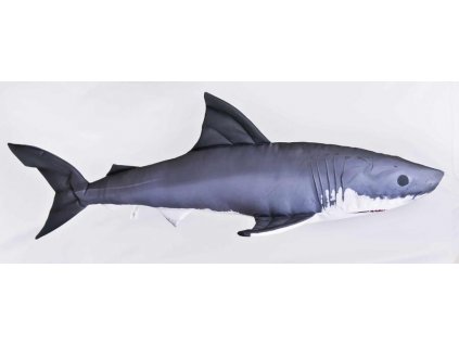 Gaby polštář Žralok Bílý 120 cm (GP-175761)