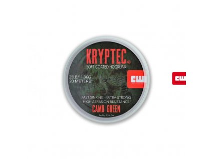 Carp Whisperer ztužená šňůrka Kryptec Coated Hooklink Soft