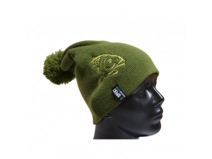 R-Spekt čiapka PomPom beanie khaki (76114)