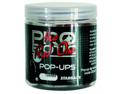Starbaits plovoucí boilies Probiotic Red One ø 14 mm 80 g (36342)