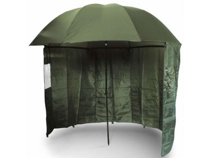NGT deštník s bočnicí Brolly Side Green 220 cm (FBB-BROLLY-45-SIDE-GRN)