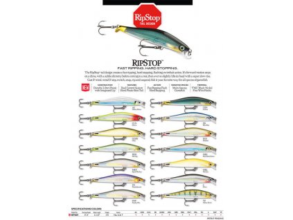 Rapala vobler RipStop 09 (neutrálny)