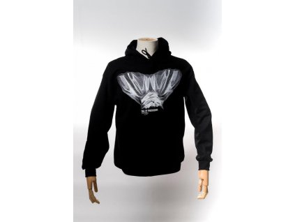 Monkey Climber mikina s kapucí Tail Of Friendship Hoodie Black