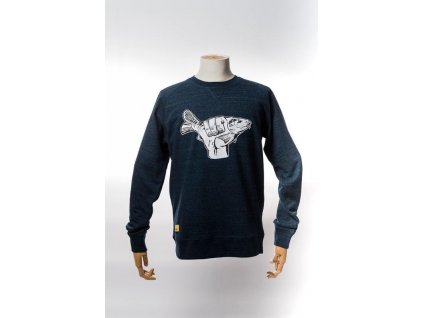 Monkey Climber mikina bez kapuce Carp Shaka Crewneck