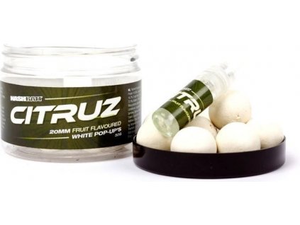 Nash plávajúce boilies Citruz Pop Ups White