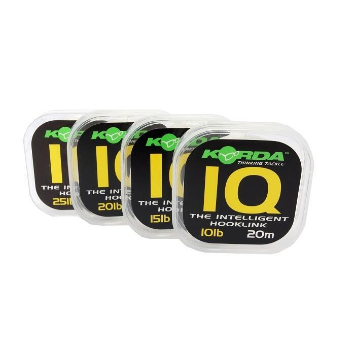 Korda fluorokarbon IQ 20 m Varianta: 10 lb 4,5 kg (KIQ10)