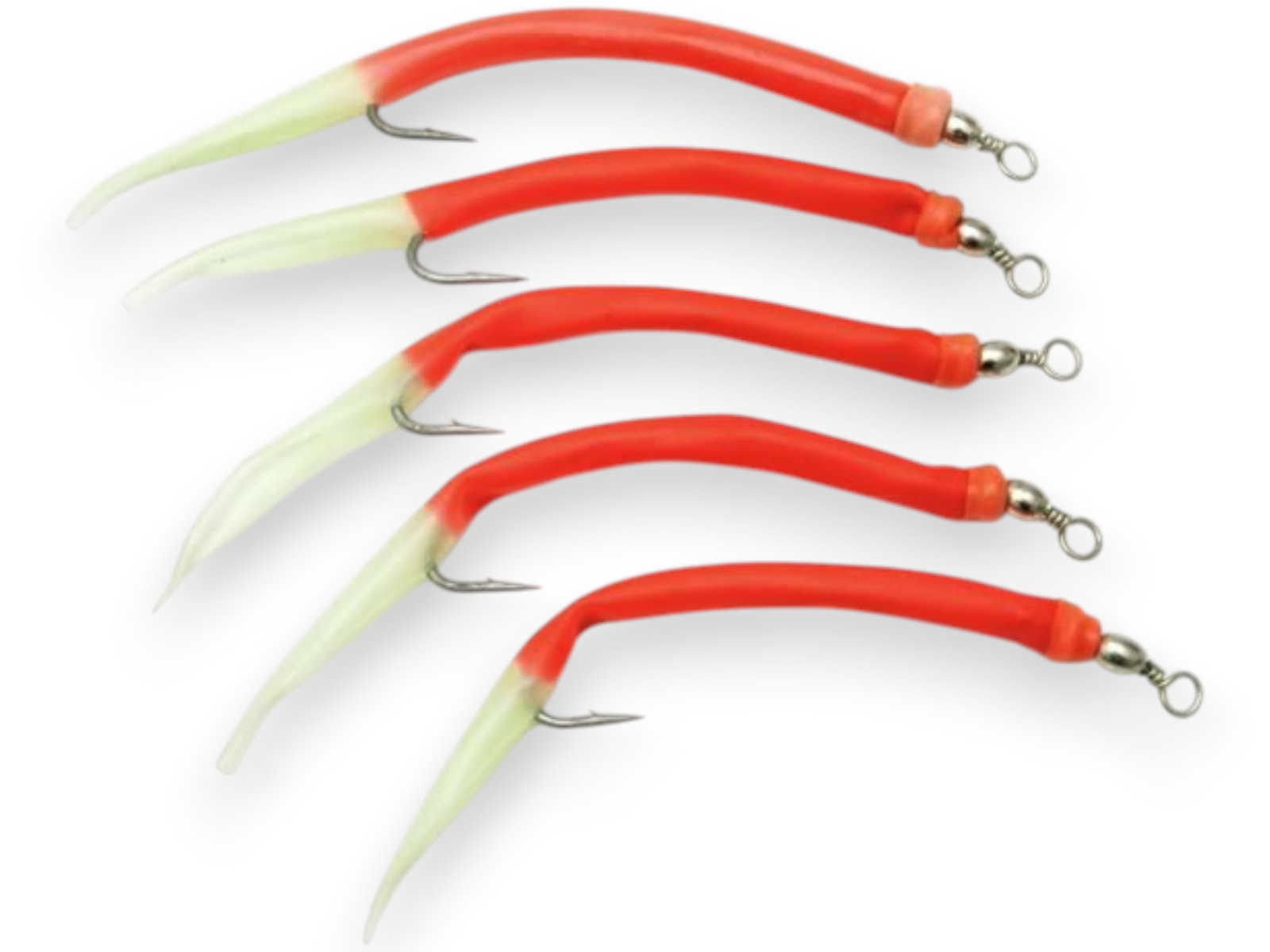 Behr makrelový systém fluo červený Varianta: 5 ks háček 8/0 (3630180)