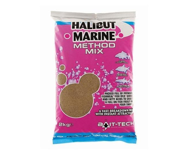 Bait-Tech krmítková zmes Halibut Marine Method Mix 2 kg (BT-HALBMM)