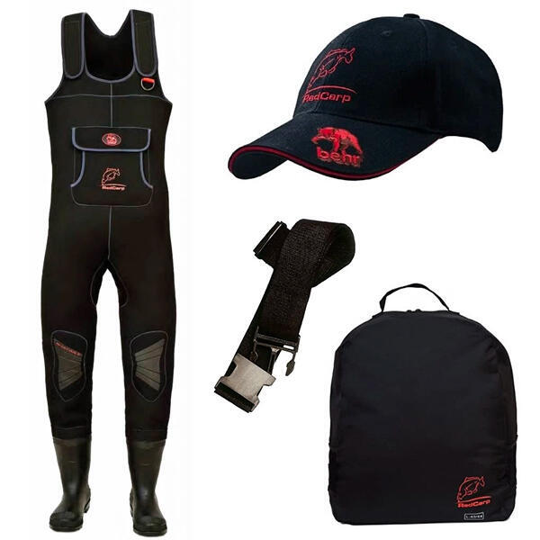 Behr neoprenové prsačky Red Carp 5 mm (gumová podrážka) 