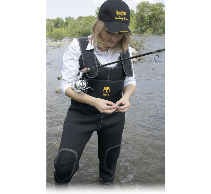 Behr neoprenové prsačky pro ženy a děti HighBack Neo WK 4 mm (gumová podrážka)