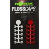 Korda zarážky na nástrahu Floss Caps 20 ks