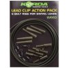 korda montaz lead clip action pack 5 ks